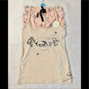 Winnie The Pooh: Tanktop and Shorts Set